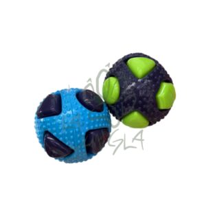 Juguete pelota mordillo enrejada