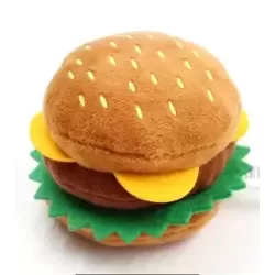Juguete peluche hamburguesa