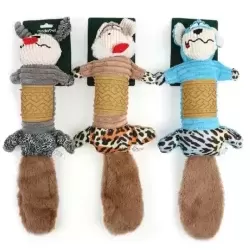 Juguete peluche largo con mordillo