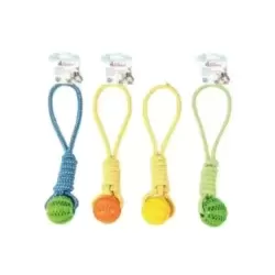 Juguete Soga con pelota dental mediana