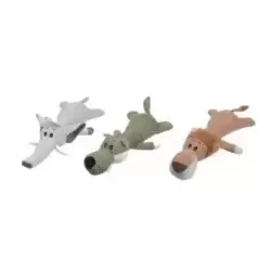 Juguete peluche animal surtido con chifle