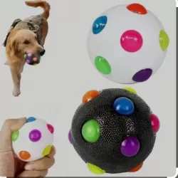 Juguete pelota dura con luz