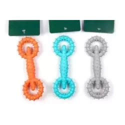 Juguete mordillo con 2 aros