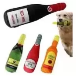 Juguete peluche botella
