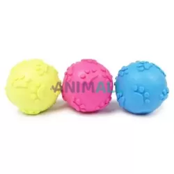 Juguete pelota con huella