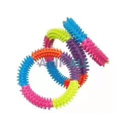 Juguete aros multicolor con pinches chico
