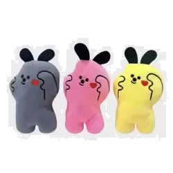 Juguete peluche perrito corazon con orejitas