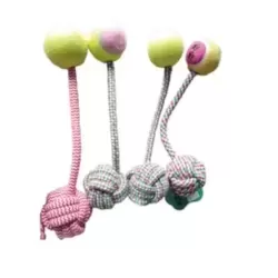 Juguete Soga con pelota de soga y pelota tenis